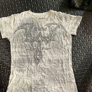 White Sinful shirt